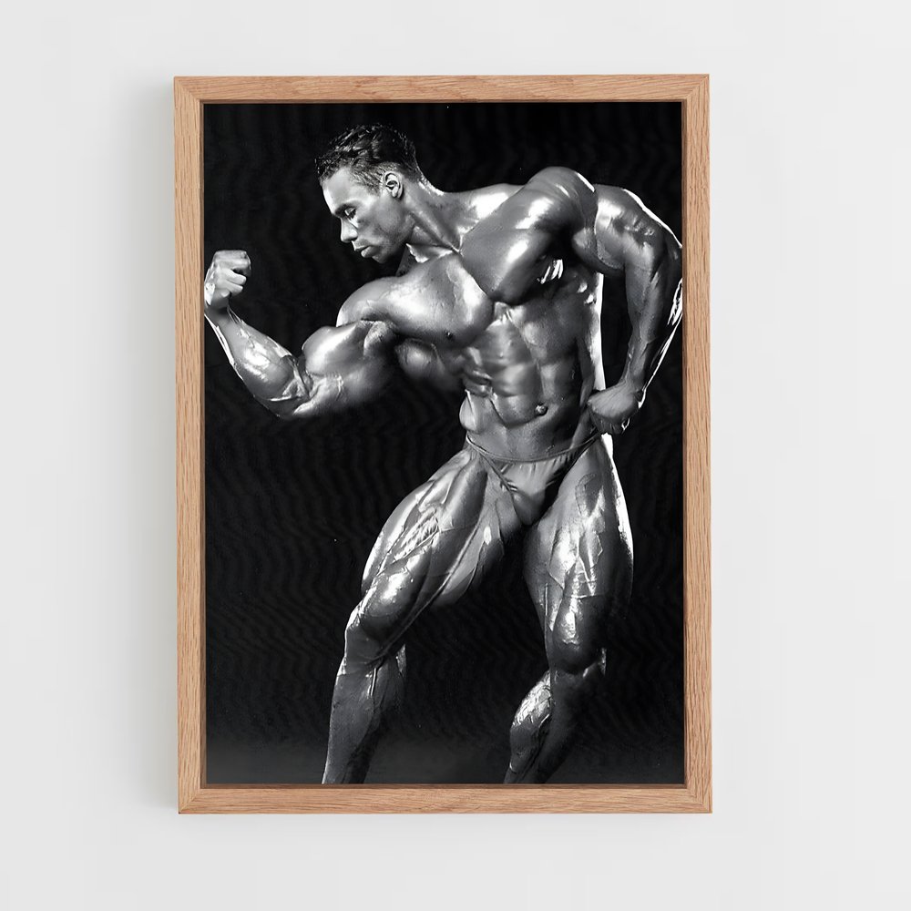 Poster Kevin Levrone Biceps – affiche Musculation (vue 4)