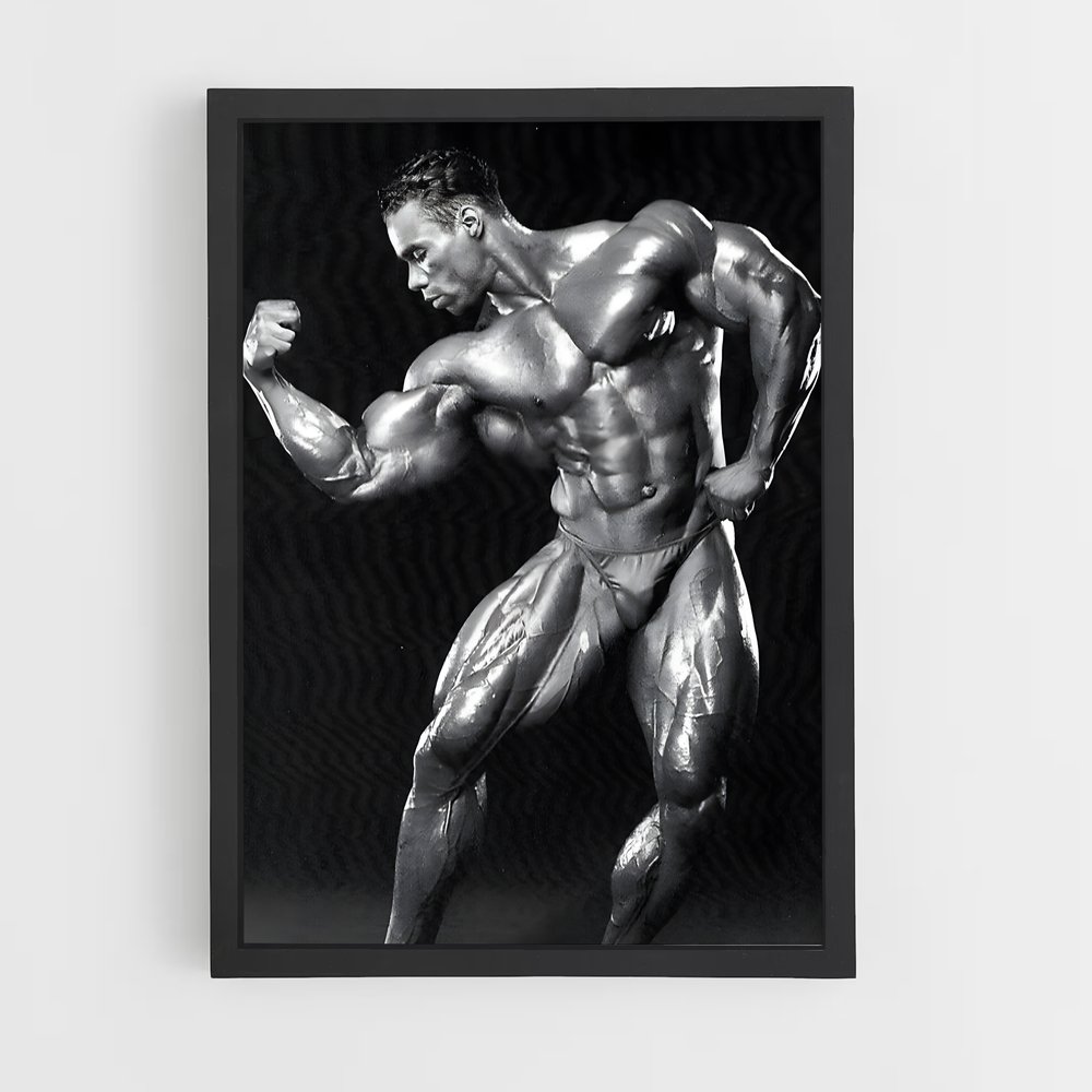 Poster Kevin Levrone Biceps – affiche Musculation (vue 2)