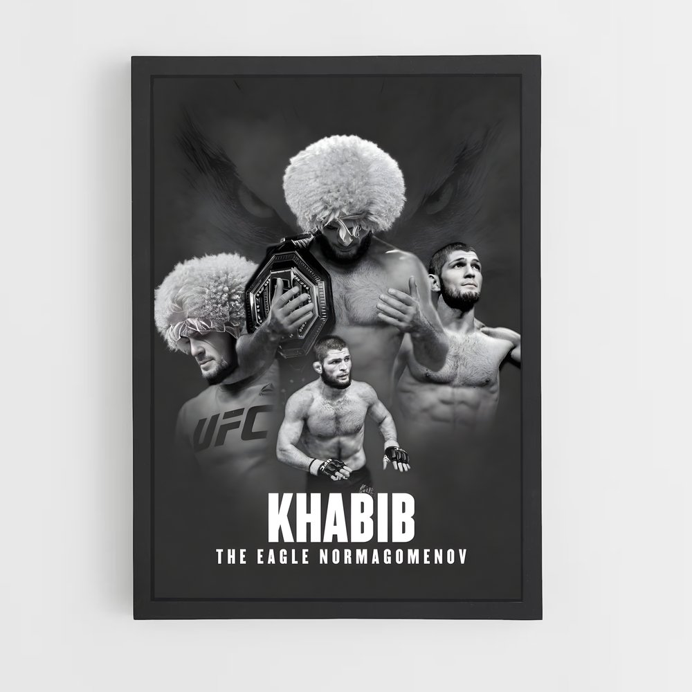Poster The Eagle Fighter – affiche MMA (vue 2)