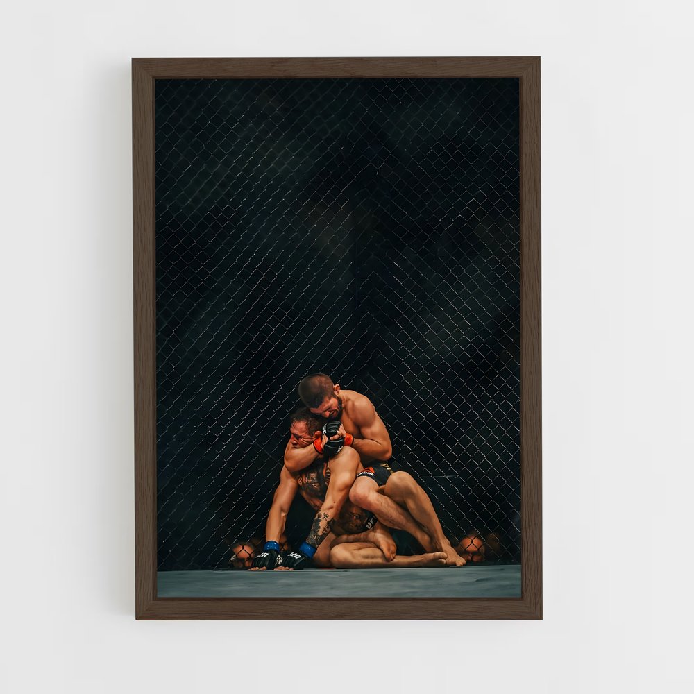 Poster Étreinte de Force – affiche MMA (vue 5)