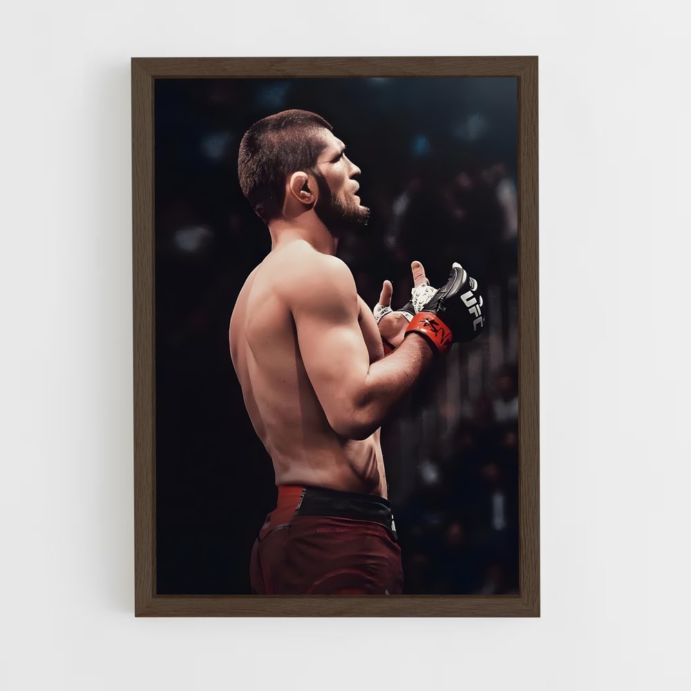 Poster Guerrier du Ring – affiche MMA (vue 5)