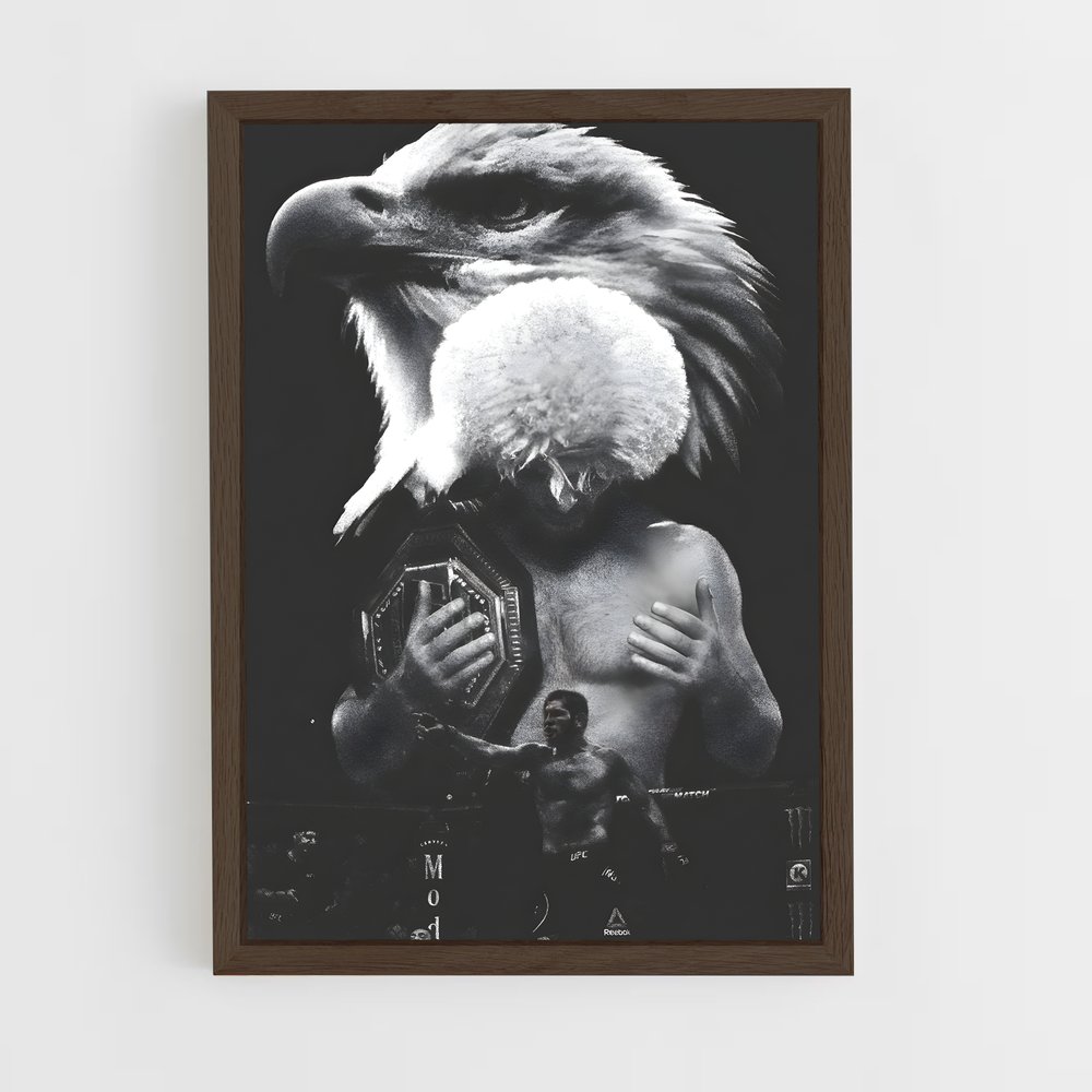 Poster Aigle du Combat – affiche MMA (vue 5)