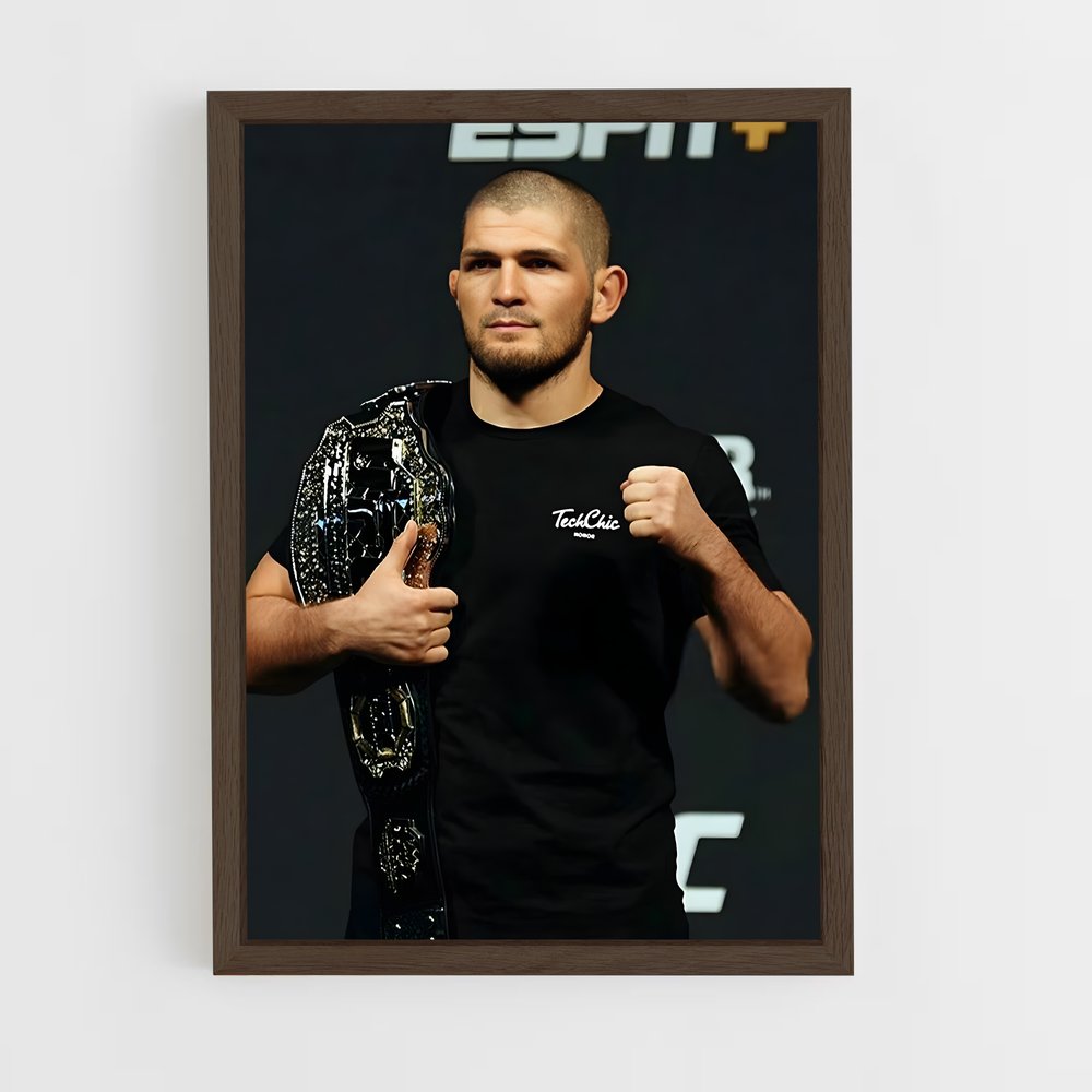 Poster Triomphe Invincible – affiche MMA (vue 5)