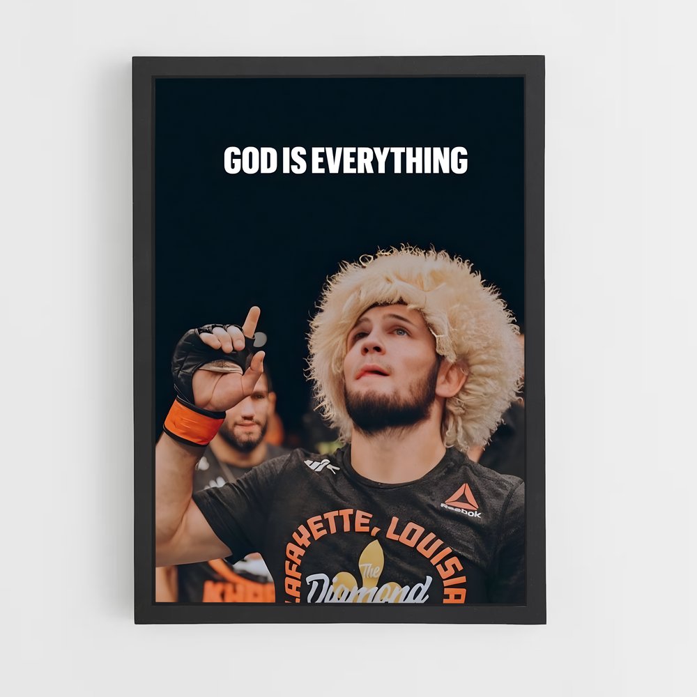 Poster Inspiration Divine – affiche MMA (vue 2)
