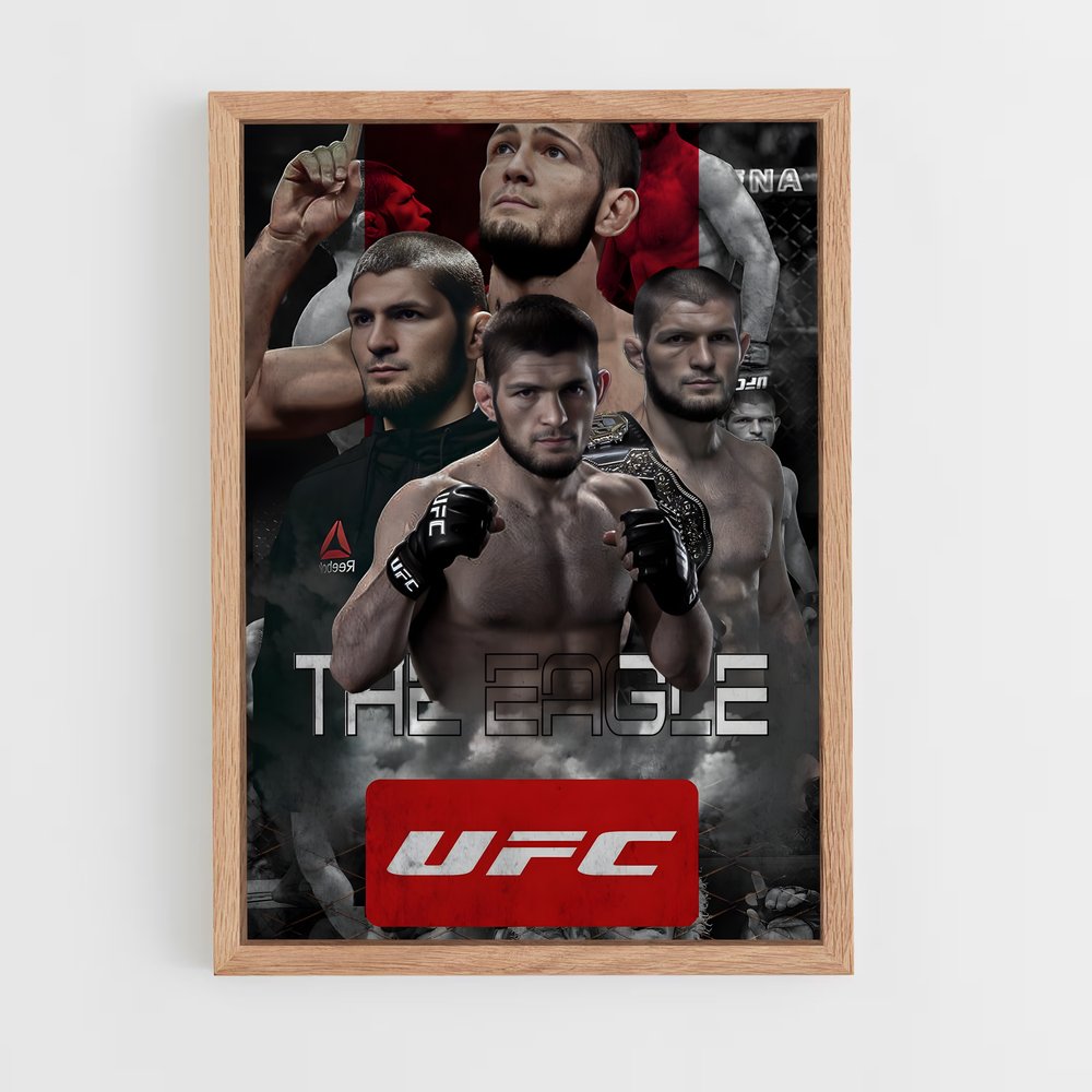 Poster The Eagle Champion – affiche MMA (vue 4)