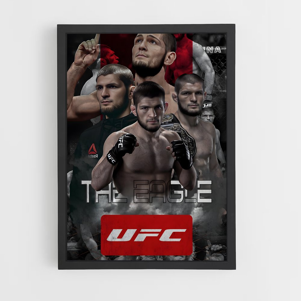 Poster The Eagle Champion – affiche MMA (vue 2)
