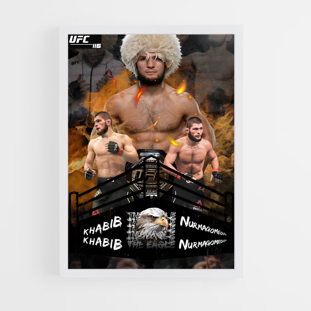 Poster Gladiateur de Dagestan – affiche MMA (vue 3)