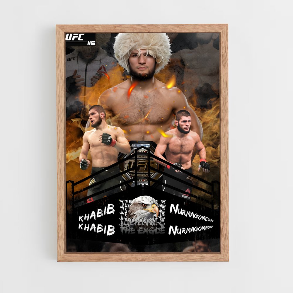 Poster Gladiateur de Dagestan – affiche MMA (vue 4)