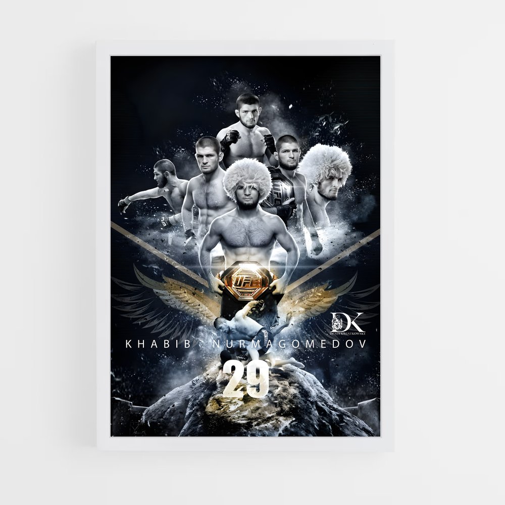 Poster Légende Invaincue – affiche MMA (vue 3)