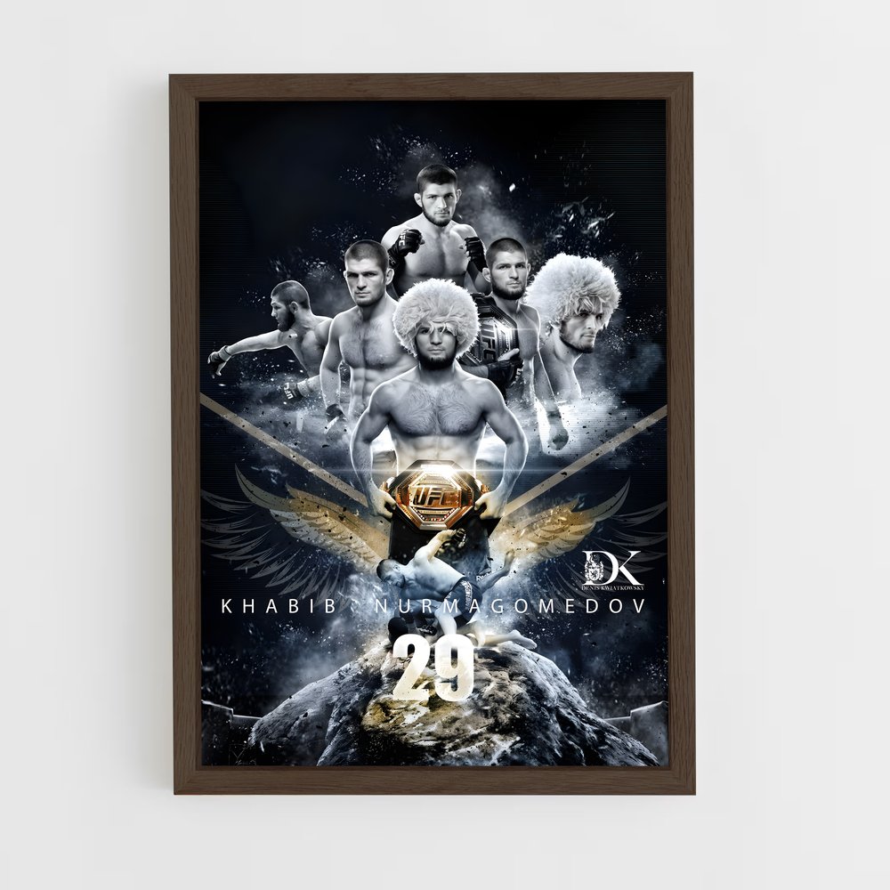 Poster Légende Invaincue – affiche MMA (vue 5)