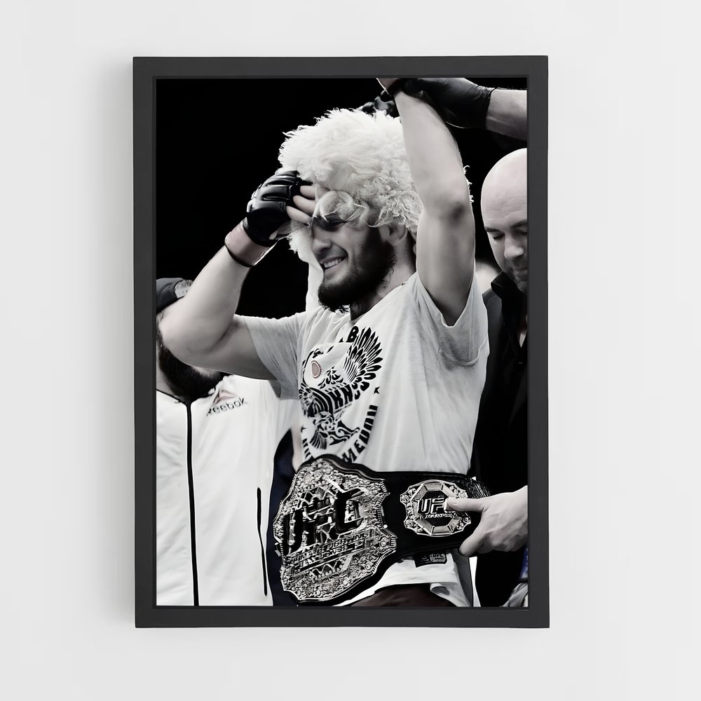 Poster Champion Ultimate – affiche MMA (vue 2)