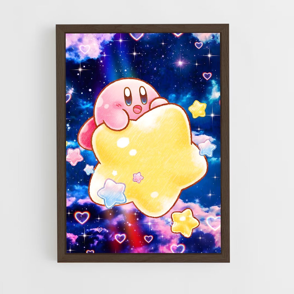 Poster Kriby Étoile – affiche Kirby (vue 5)