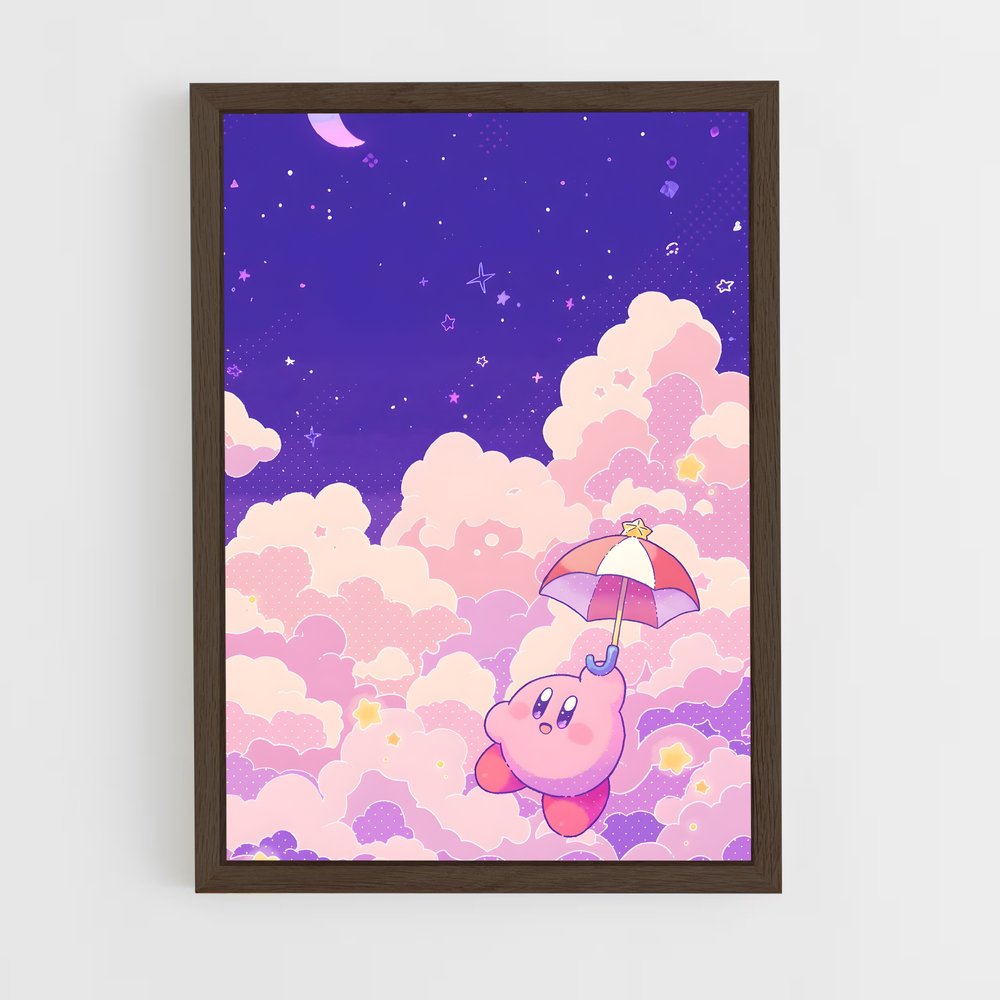 Poster Kirby Nuages (vue 5)