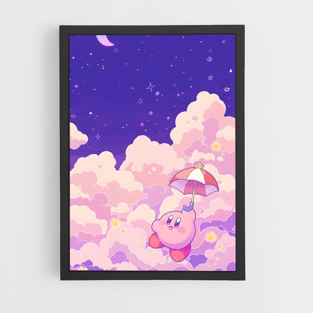 Poster Kirby Nuages (vue 2)
