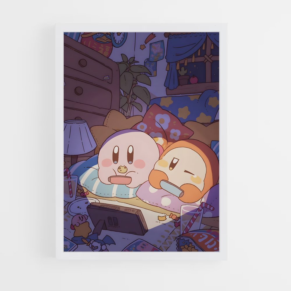 Poster Kirby Chill (vue 3)