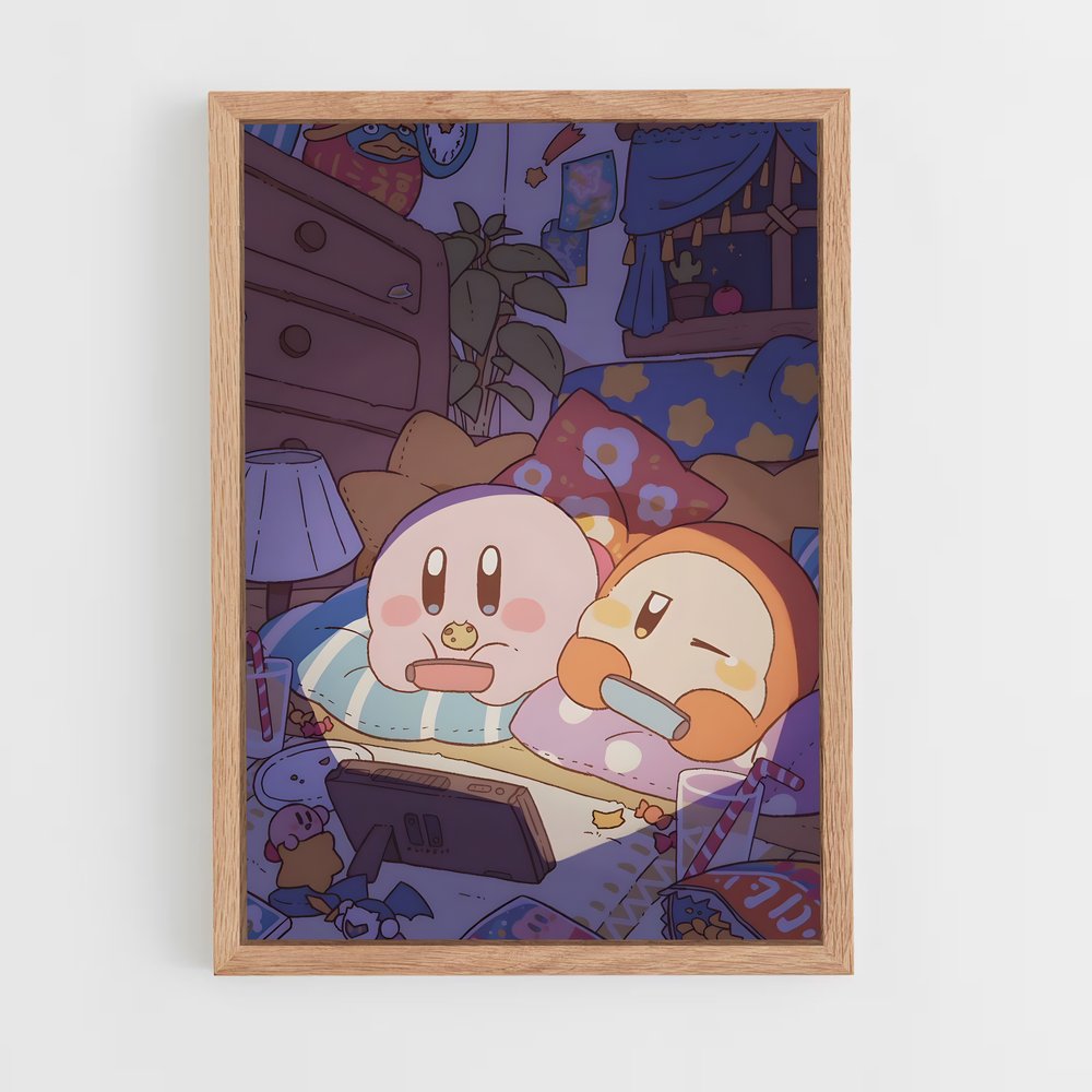 Poster Kirby Chill (vue 4)