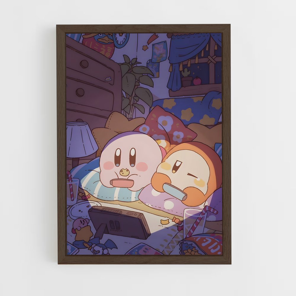 Poster Kirby Chill (vue 5)