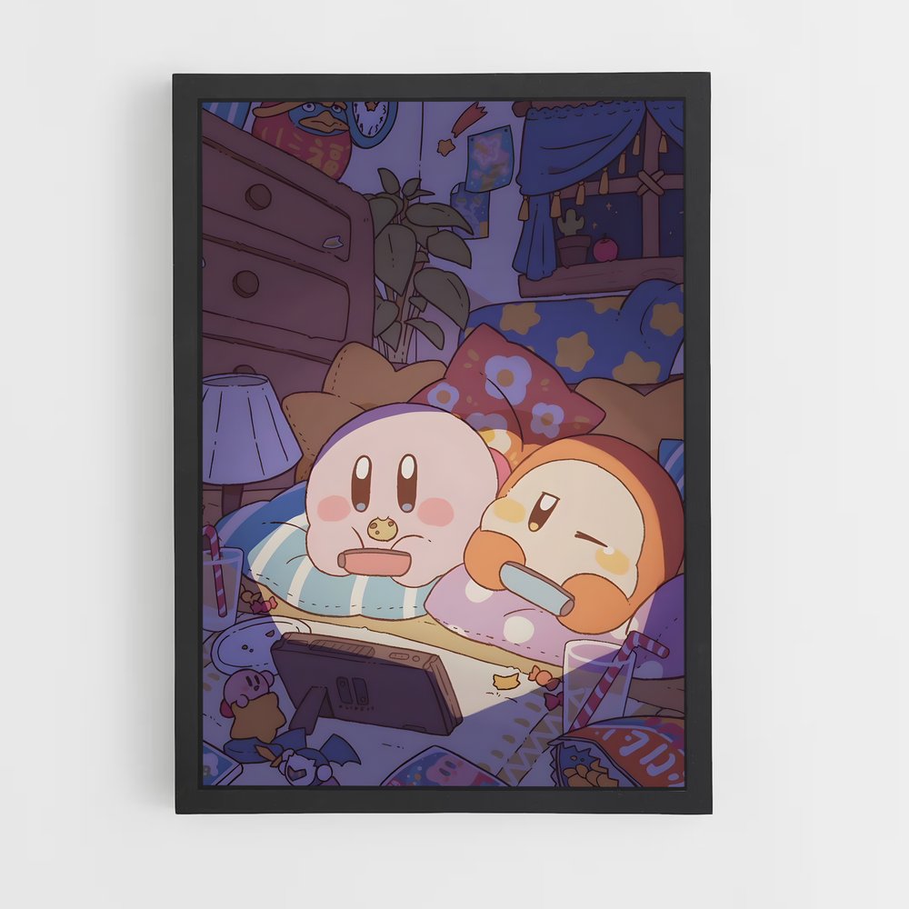 Poster Kirby Chill (vue 2)