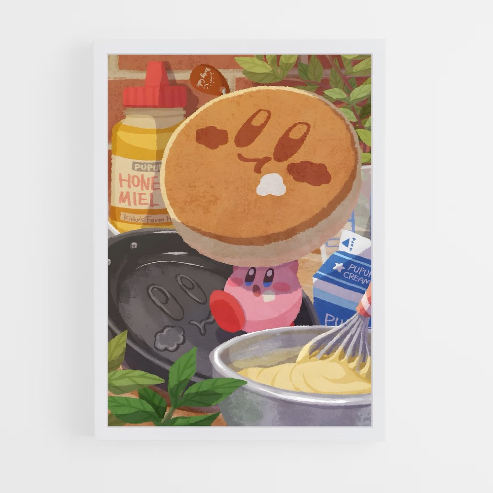 Poster Kirby Panecake (vue 3)