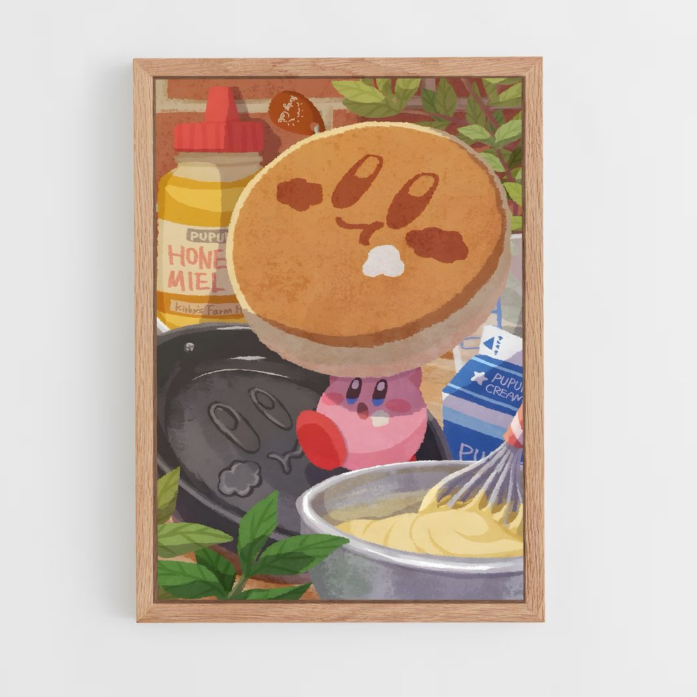 Poster Kirby Panecake (vue 4)