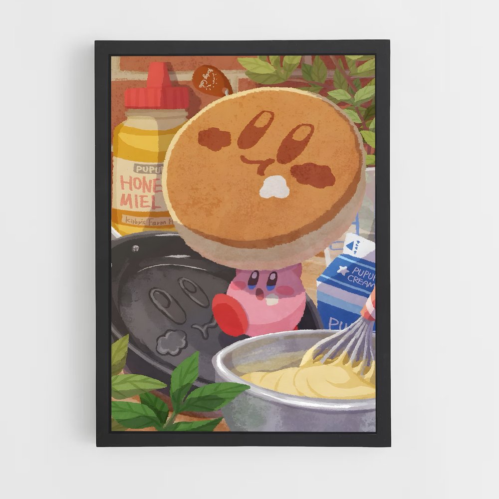 Poster Kirby Panecake (vue 2)
