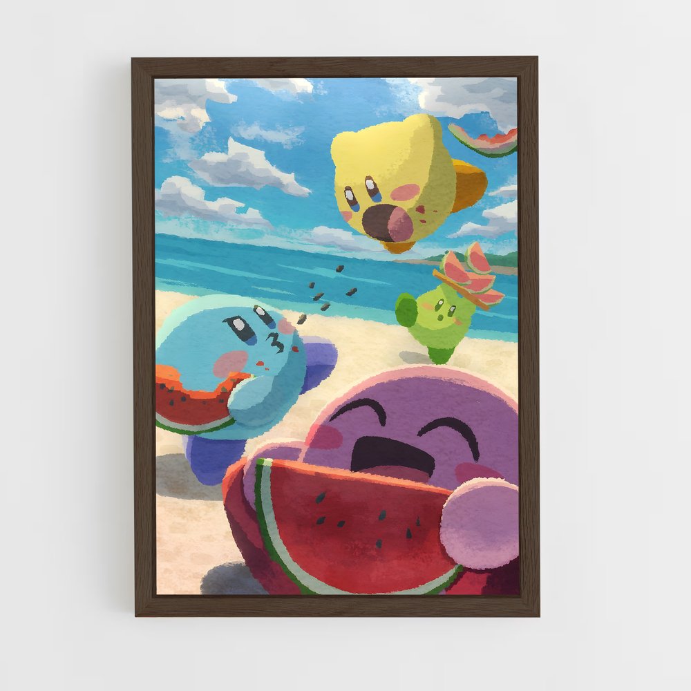 Affiche Kirby Plage (vue 5)