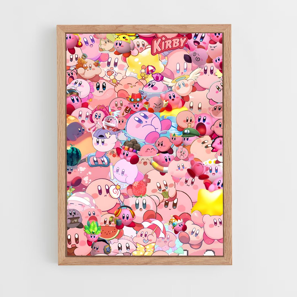Poster Kirby Partout (vue 4)
