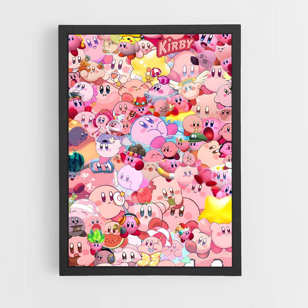 Poster Kirby Partout (vue 2)