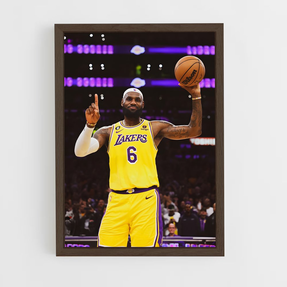 Poster Ballon Kobe Bryant – affiche Basketball (vue 5)