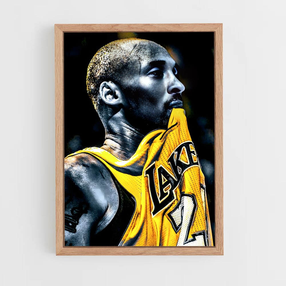 Poster Kobe Lakers – affiche Basketball (vue 4)