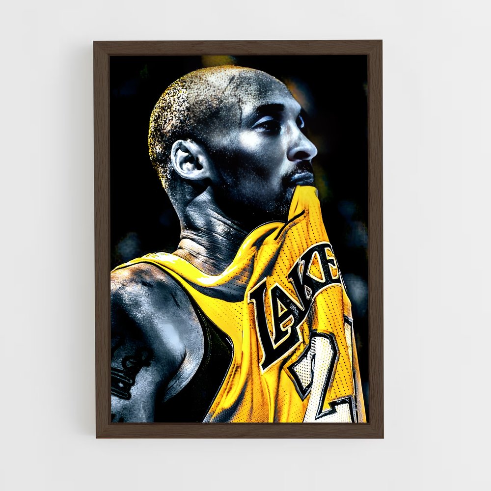 Poster Kobe Lakers – affiche Basketball (vue 5)