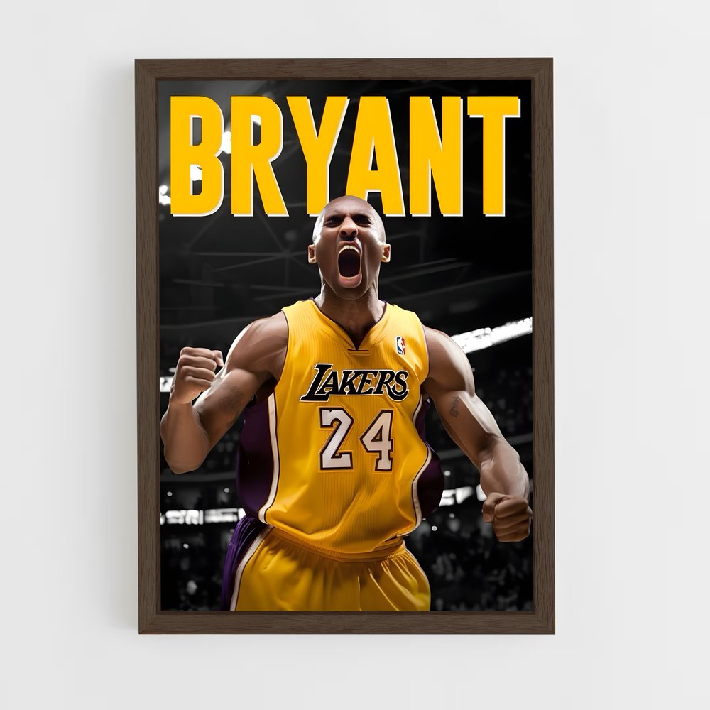 Poster Bryant – affiche Basketball (vue 5)