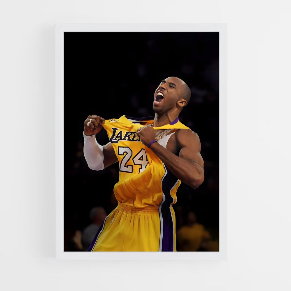 Poster Kobe Victoire – affiche Basketball (vue 3)
