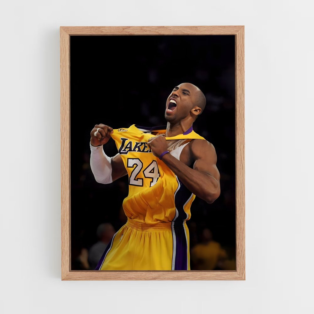 Poster Kobe Victoire – affiche Basketball (vue 4)