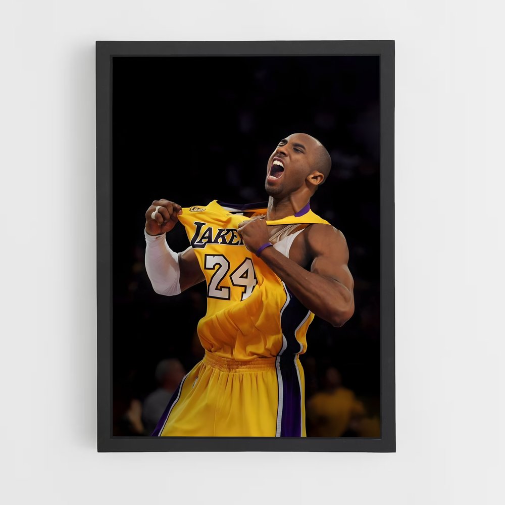 Poster Kobe Victoire – affiche Basketball (vue 2)