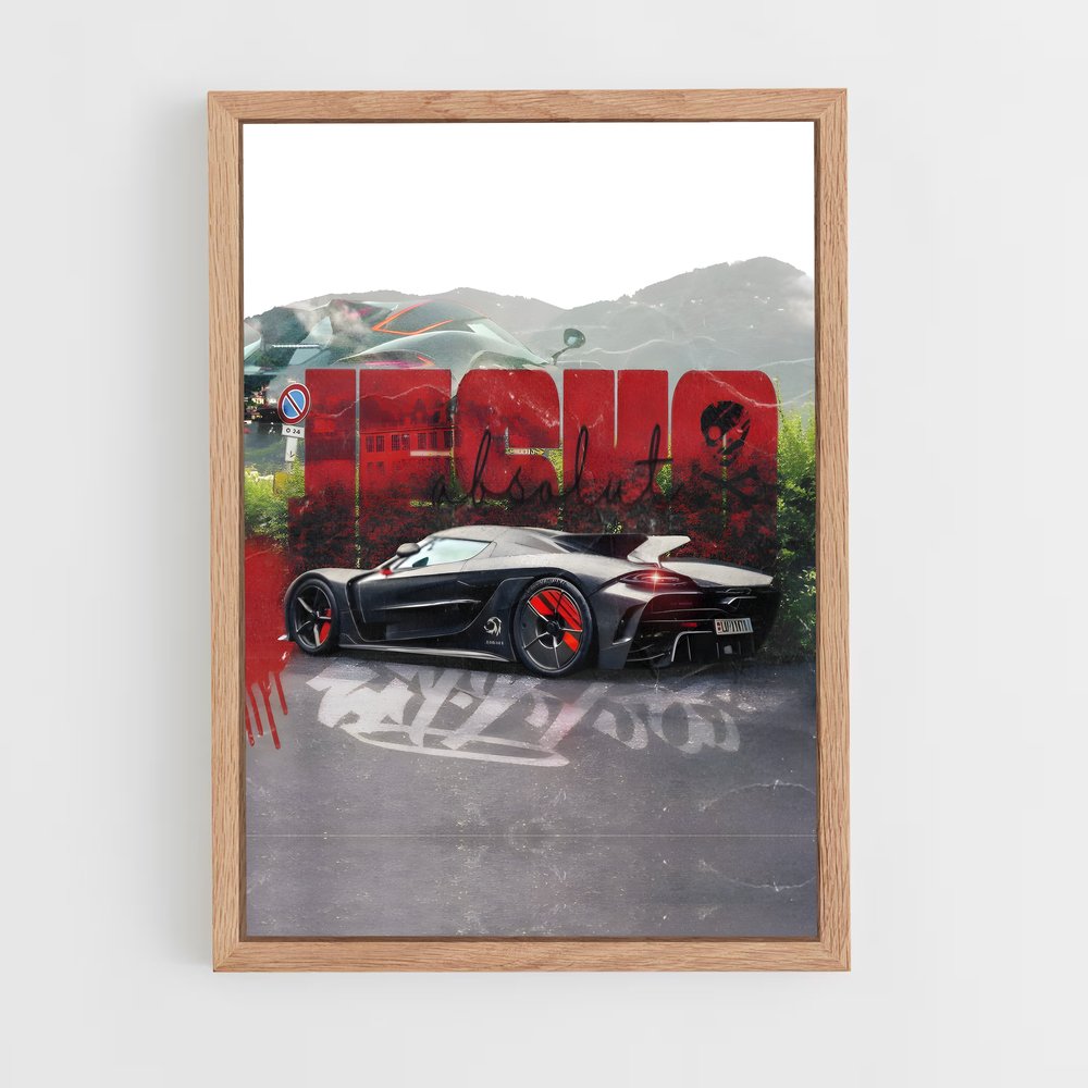 Poster Koenigsegg Exposé (vue 4)