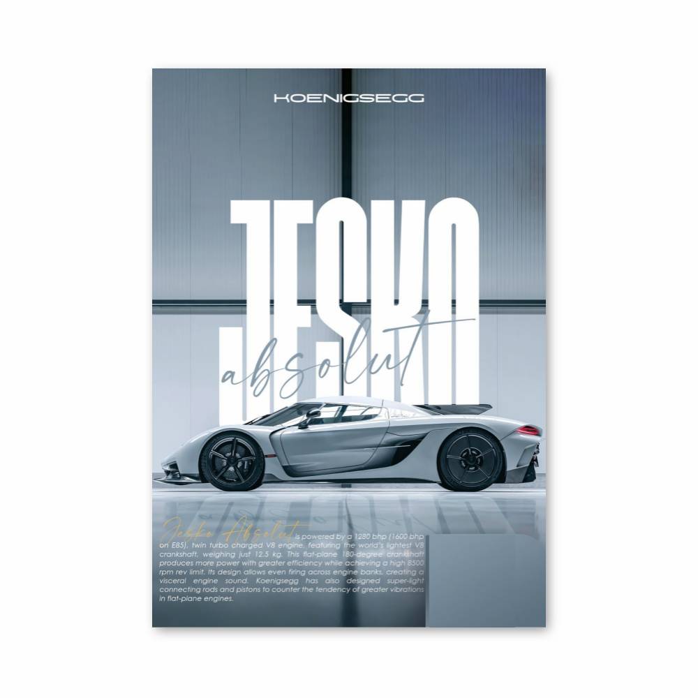 Poster Jesko Absolut