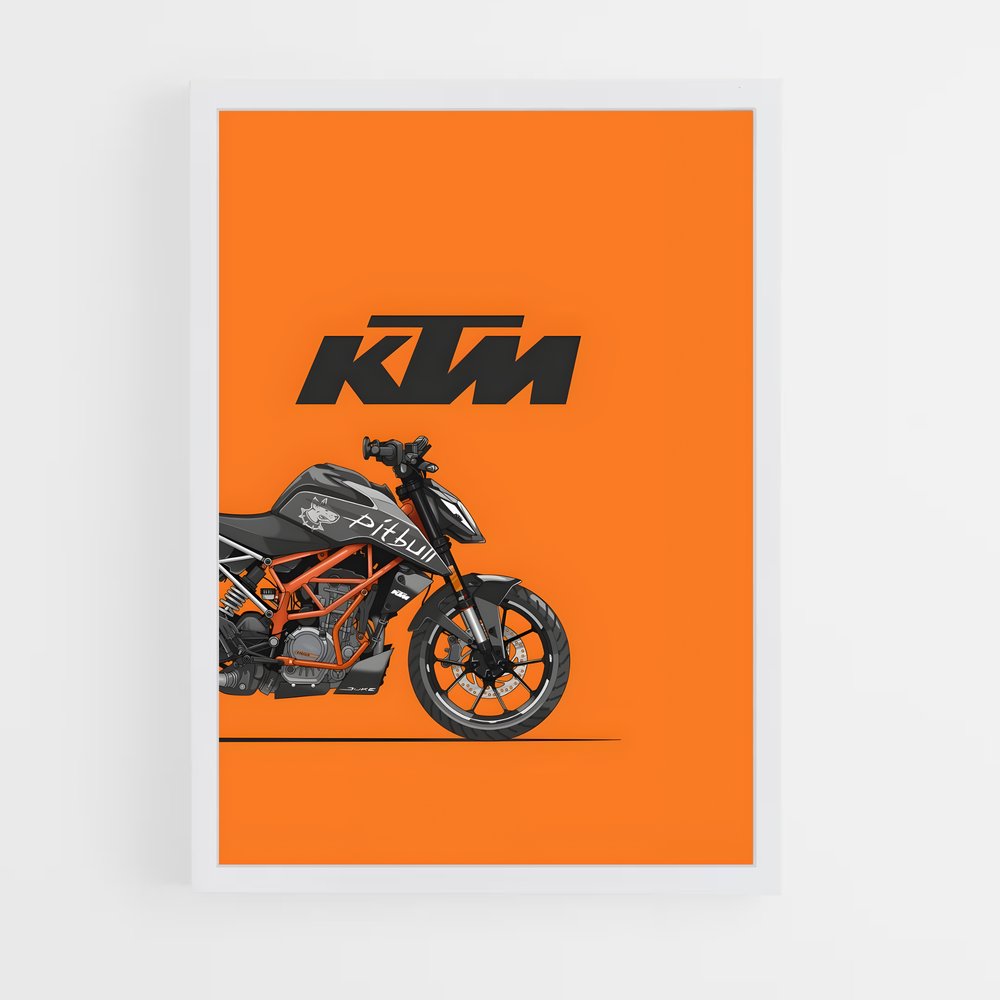 Poster Moto KTM (vue 3)