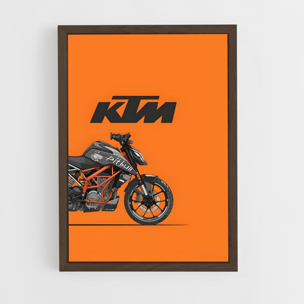 Poster Moto KTM (vue 5)