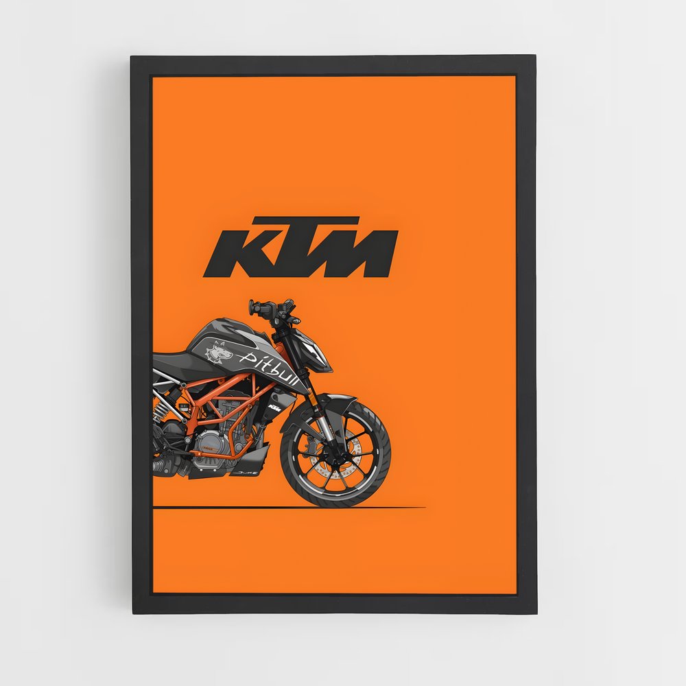 Poster Moto KTM (vue 2)