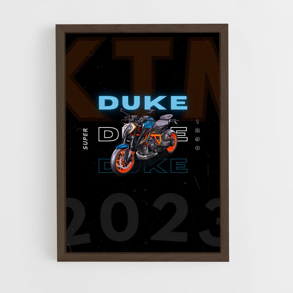 Poster Duke 2023 – affiche KTM (vue 5)