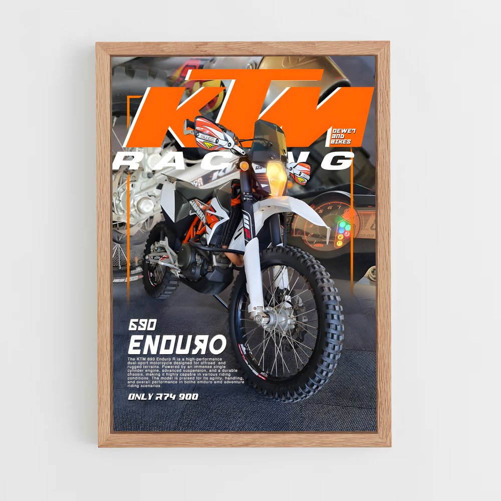 Poster KTM Enduro (vue 4)