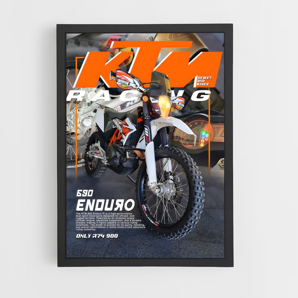 Poster KTM Enduro (vue 2)