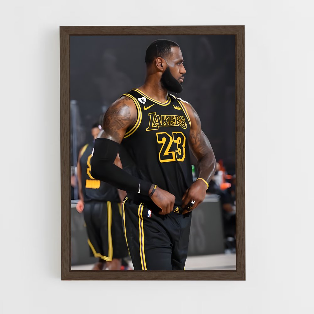 Poster Lakers Charisme – affiche Basketball (vue 5)