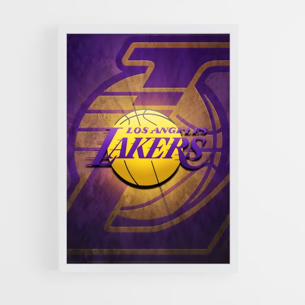 Affiche Lakers – affiche Basketball (vue 3)