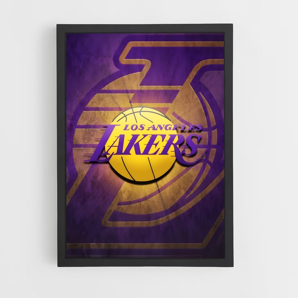 Affiche Lakers – affiche Basketball (vue 2)