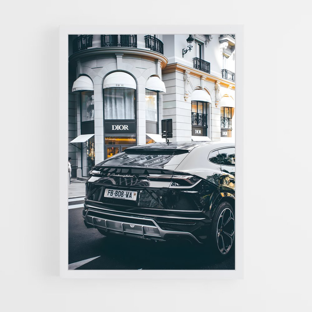 Poster Urus – affiche Lamborghini (vue 3)