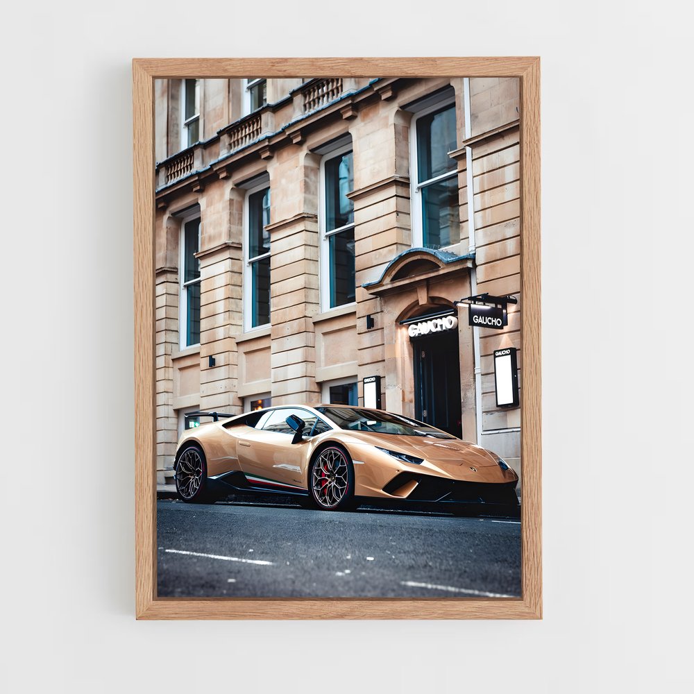 Poster Hurricane Performante – affiche Lamborghini (vue 4)