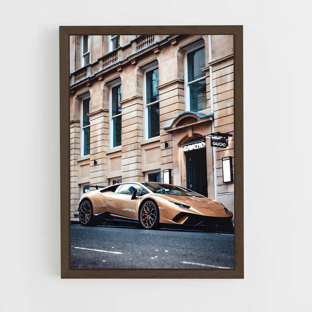 Poster Hurricane Performante – affiche Lamborghini (vue 5)