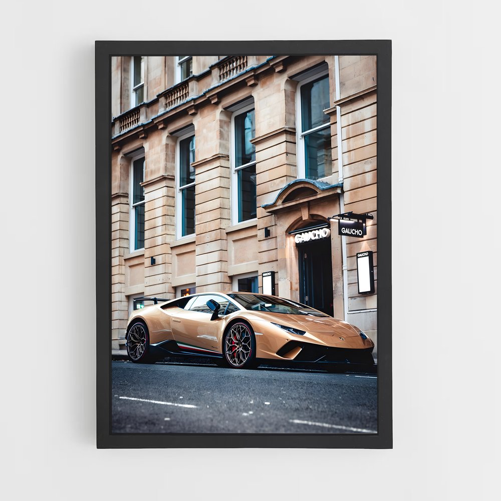 Poster Hurricane Performante – affiche Lamborghini (vue 2)